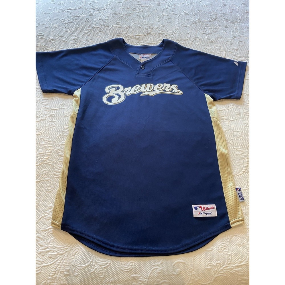 Majestic Milwaukee Brewers MLB Jersey Size XL s56